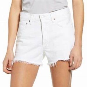 AGOLDE Los Angeles White Shorts. , Size 26, Never worn.